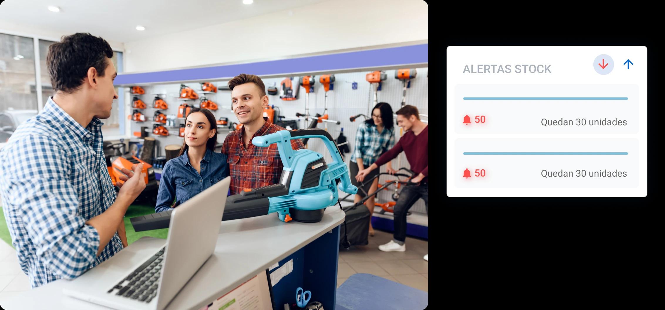 Controla tu stock en tiempo real