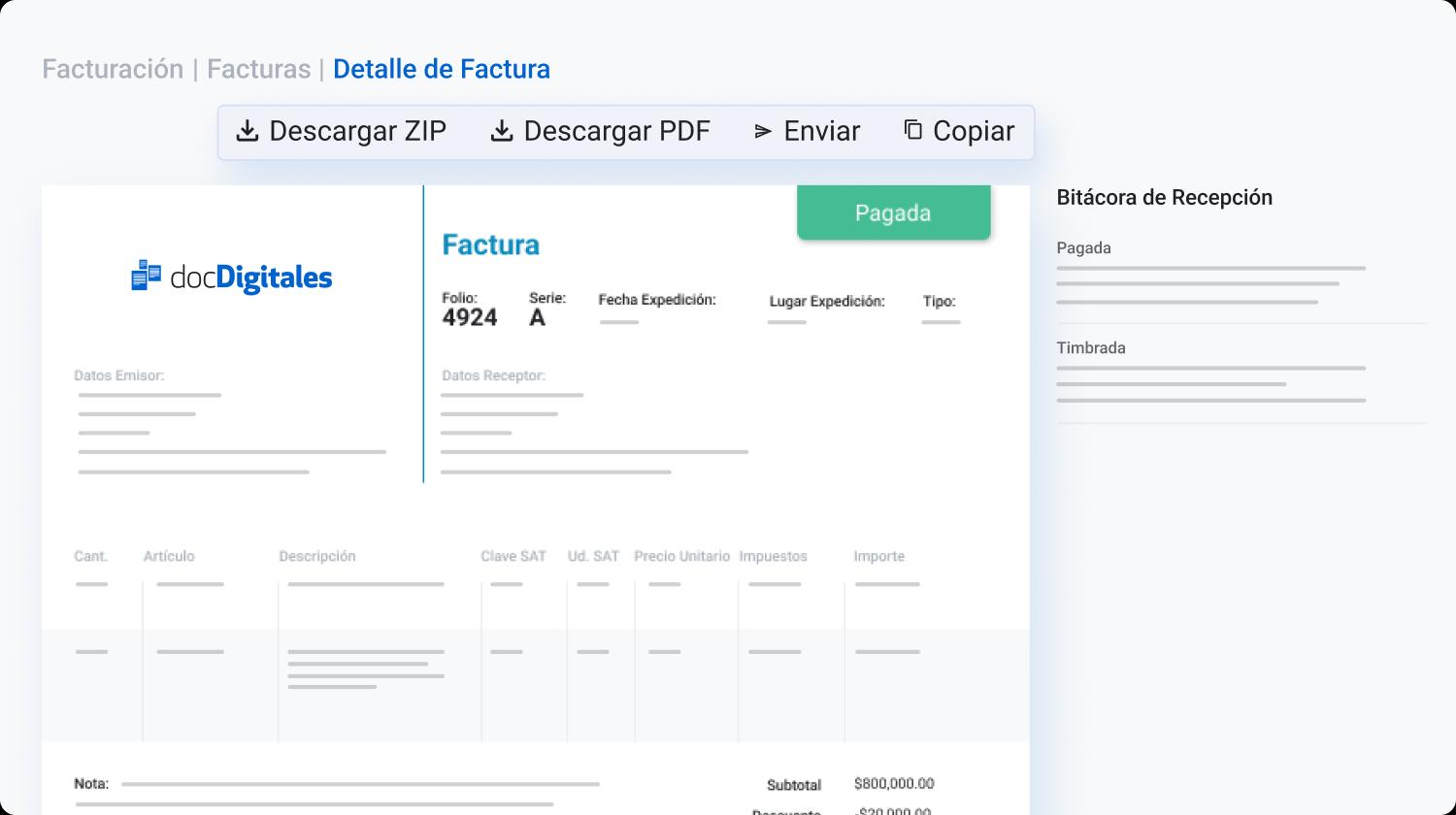 Facturación