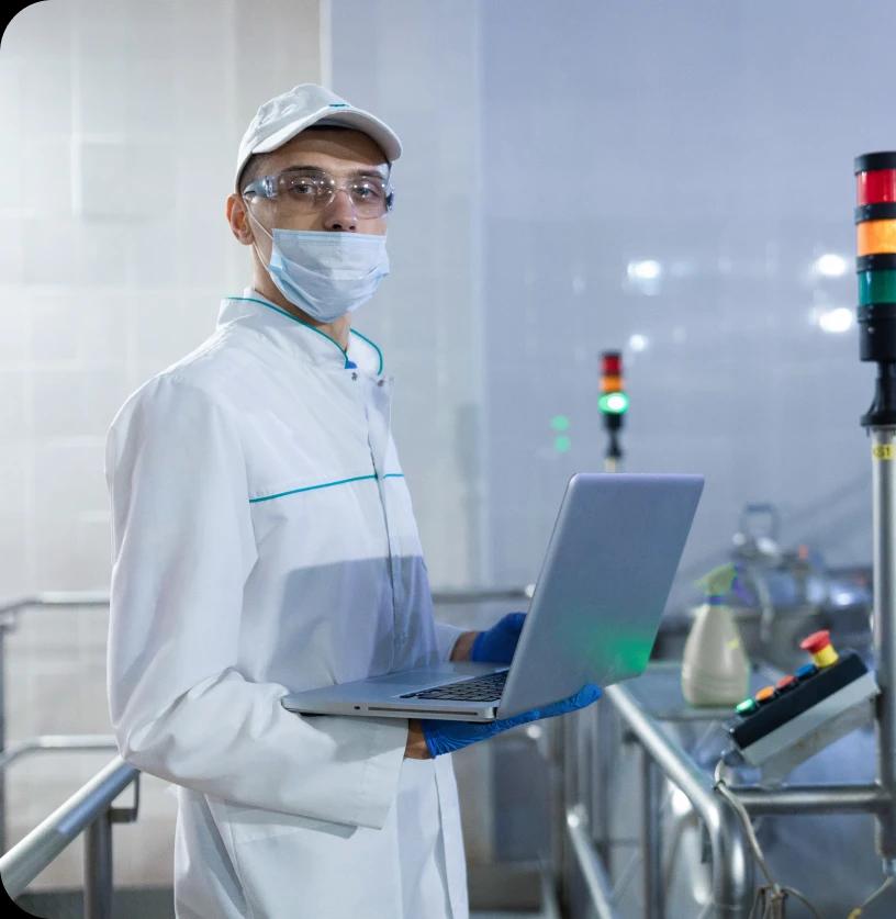Fabricación de productos quimicos.