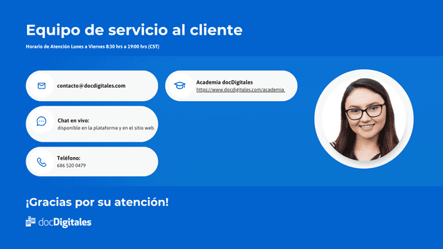 Equipo de servicio al cliente