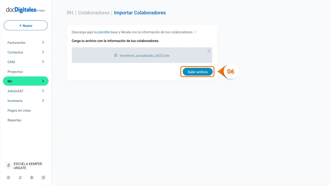 subir archivo 2x