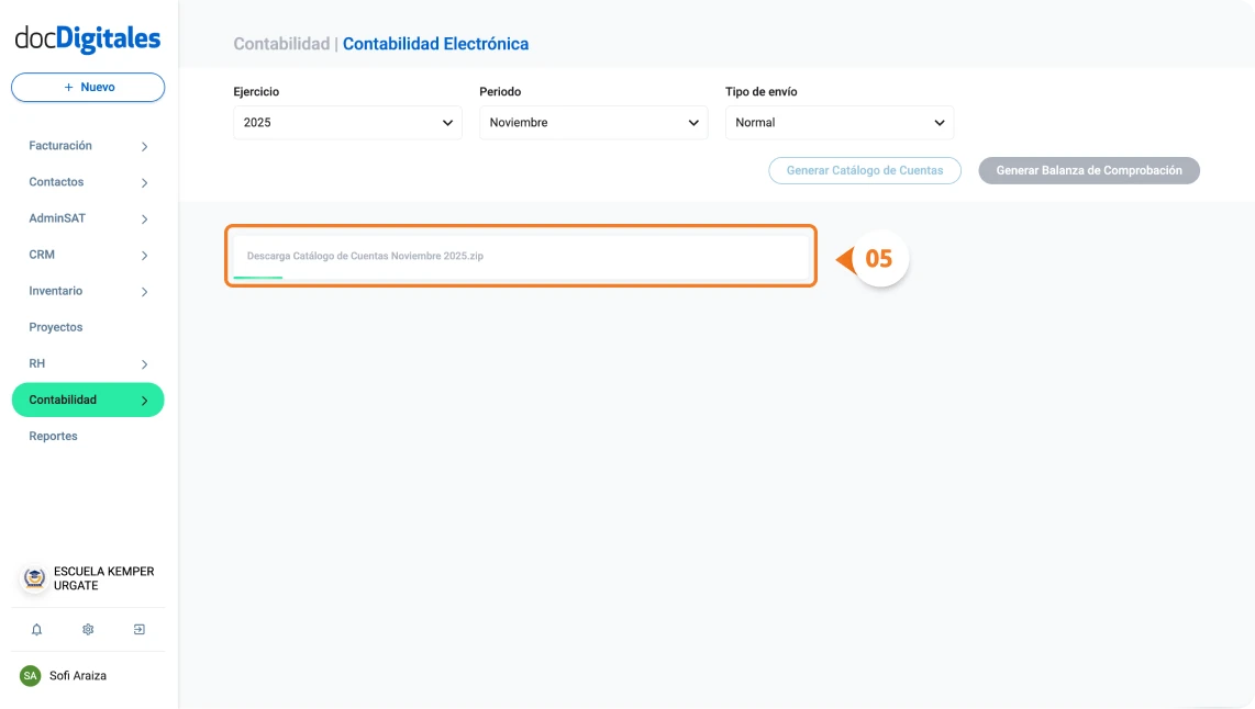 Crear archivos para enviar la contabilidad electrónica al SAT con un sistema contable para contadores
