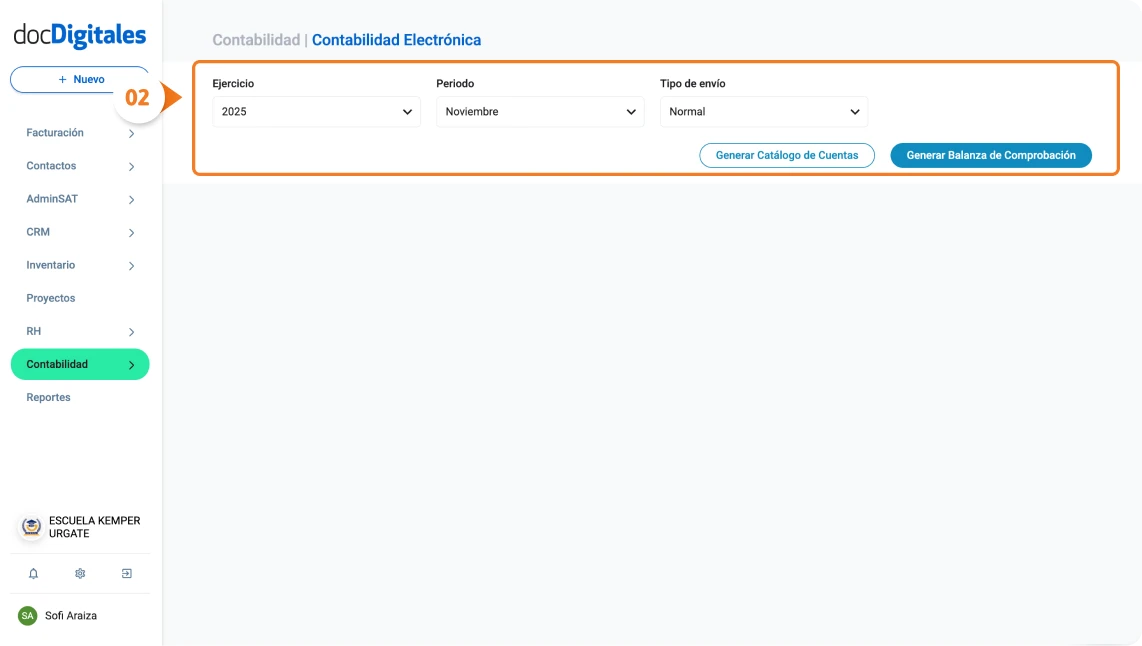 Crear archivos para enviar la contabilidad electrónica al SAT con un sistema contable para contadores