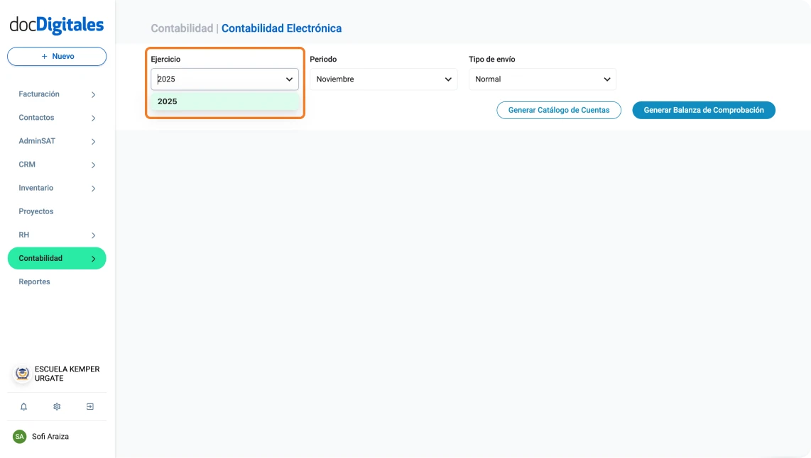 Crear archivos para enviar la contabilidad electrónica al SAT con un sistema contable para contadores