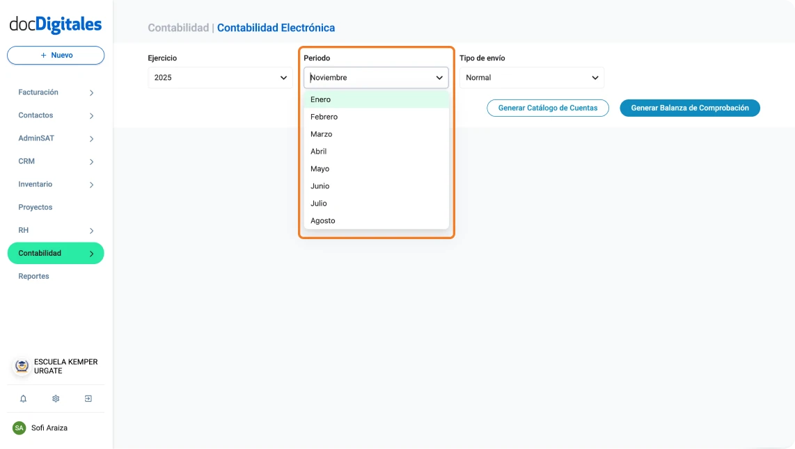 Crear archivos para enviar la contabilidad electrónica al SAT con un sistema contable para contadores