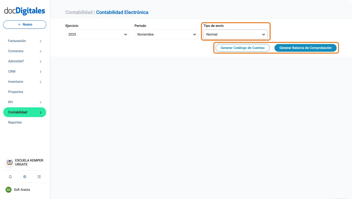Crear archivos para enviar la contabilidad electrónica al SAT con un sistema contable para contadores