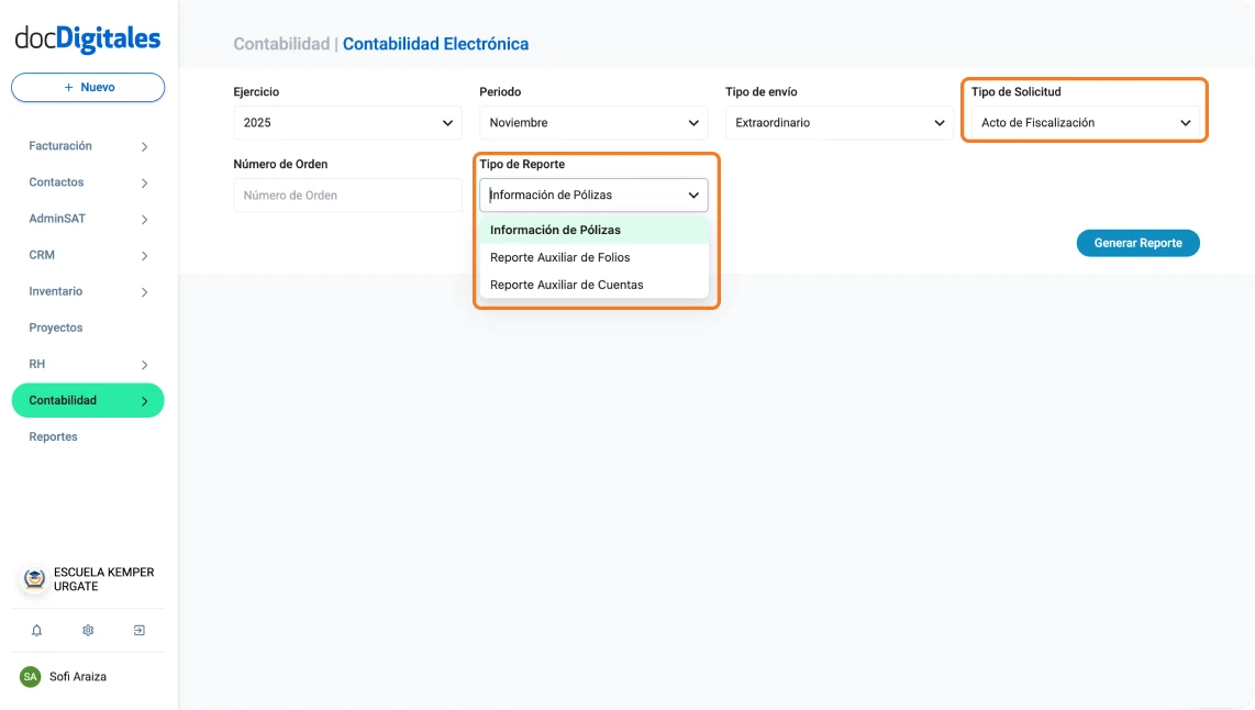Crear archivos para enviar la contabilidad electrónica al SAT con un sistema contable para contadores