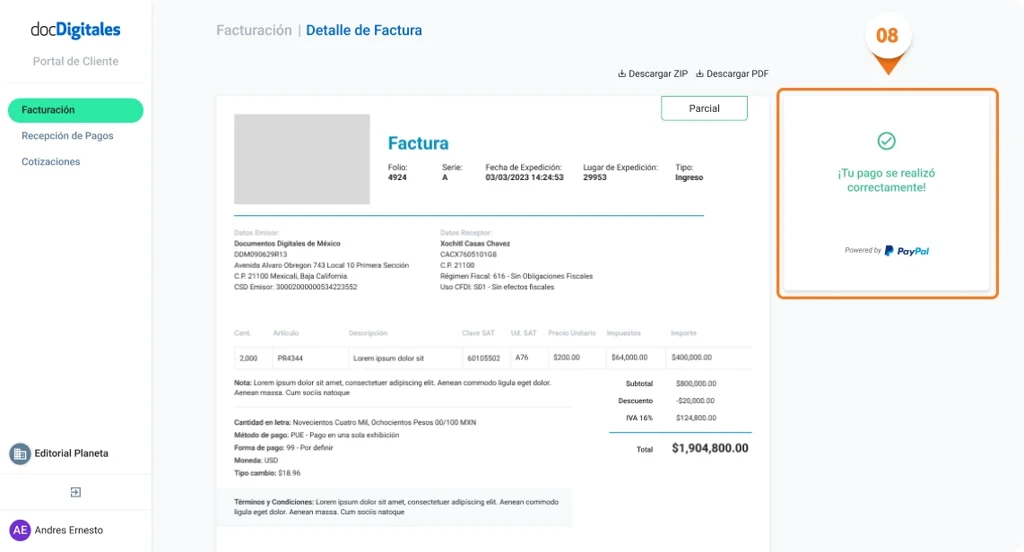 Aceptar cotizaciones y pagar facturas de tus proveedores dedes un mismo portal con un ERP o sistema de gestión integral hecho para Pymes mexicanas