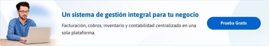 Banner sistema de gestión integral para Pymes