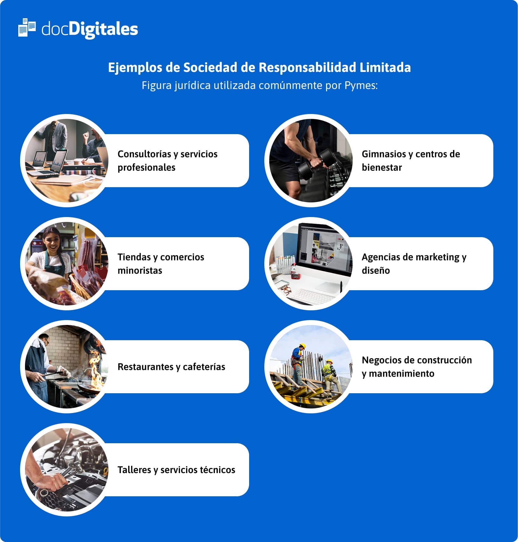 infografía sociedad de responsabilidad limitada ejemplos