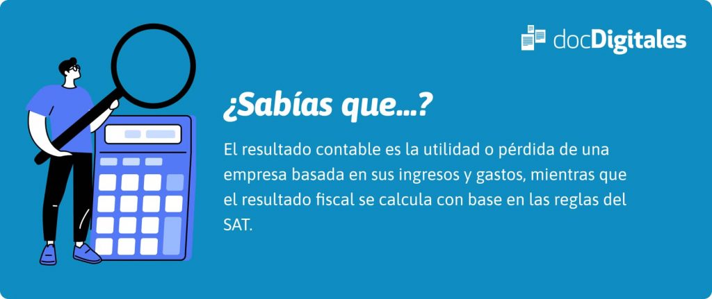 Diferencia entre resultado contable y resultado fiscal