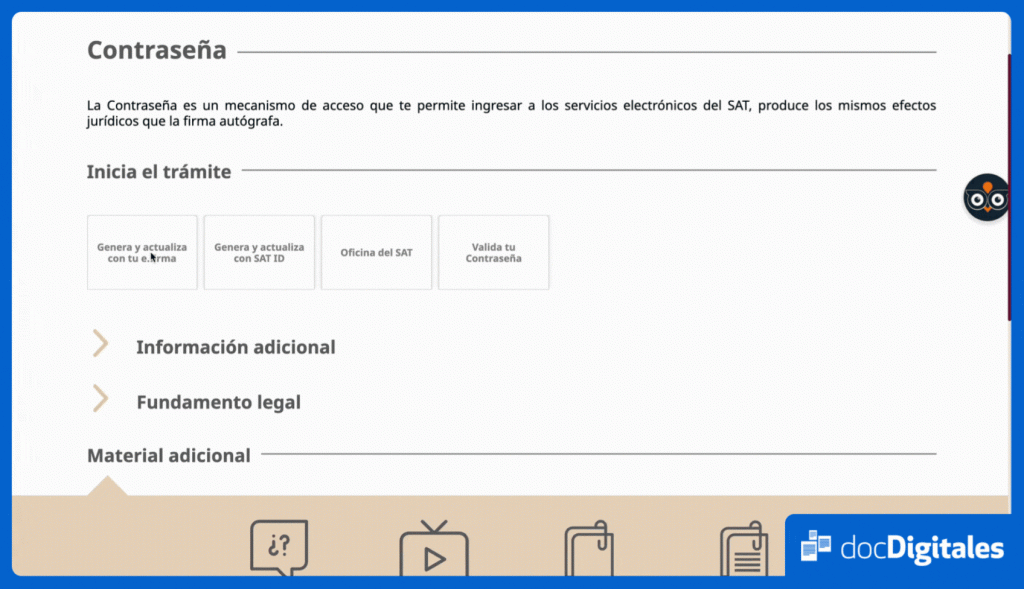 generar clave ciec en el sat